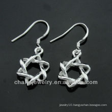 2013 china wholesale fashion jewelry hot sale silver earrings ESA-002